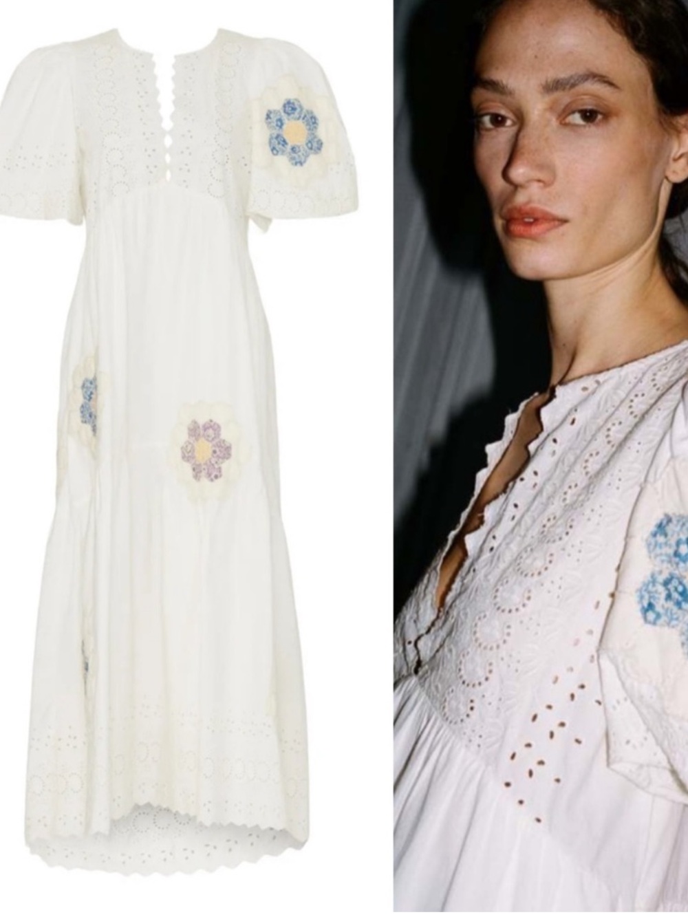 Sea New York Violette Patch Dress in Size Small